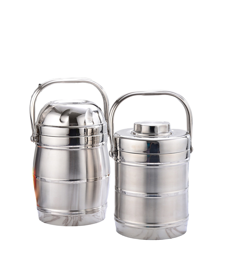 Stainless Steel Thermal Lunch Meal Box Vacuum Pan