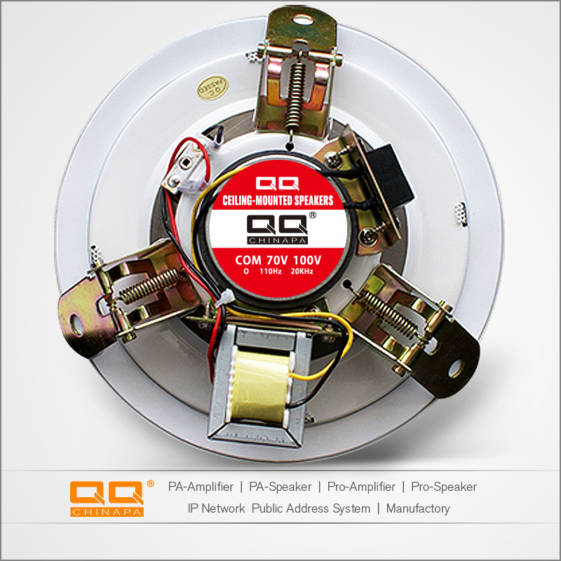 Qqchina PA Lth-903 5" 10W Coaxial Ceiling Speakers with School, Public Places