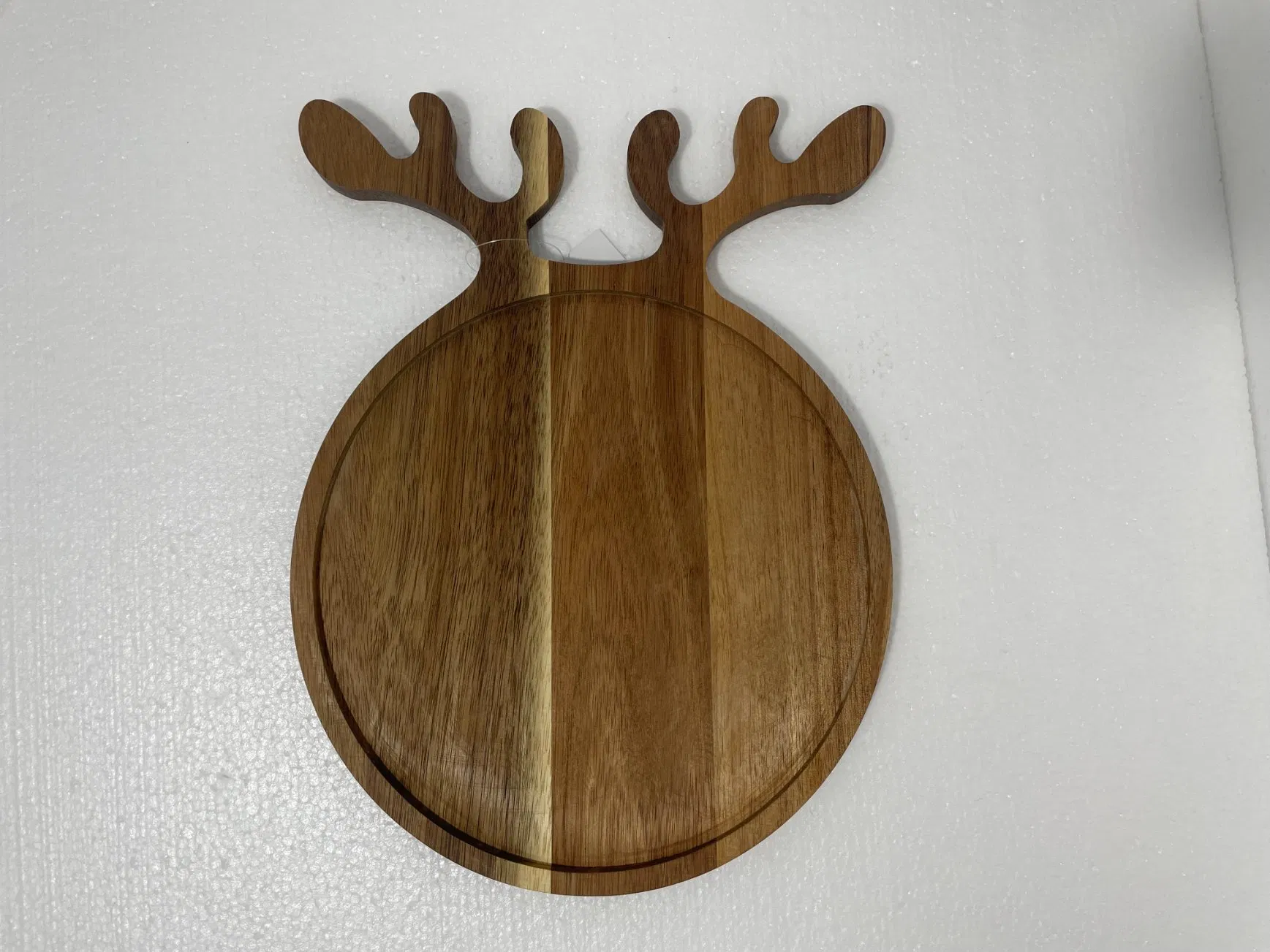 Rustic Elegance Wood Serving Board for Charcuterie and More