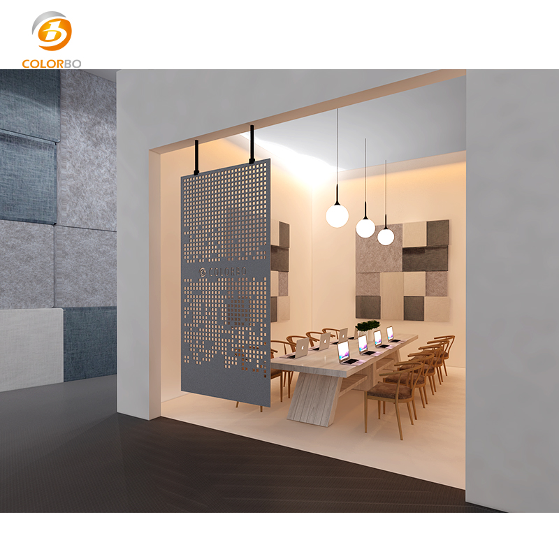 High performance Hollowing Panel Carton Packed Divider Space Partition Room Furniture Screen