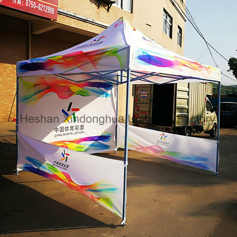 3mx3m Full Color Printing Display Folding Gazebos with Sidewalls for Promotion (FT-3030SS)