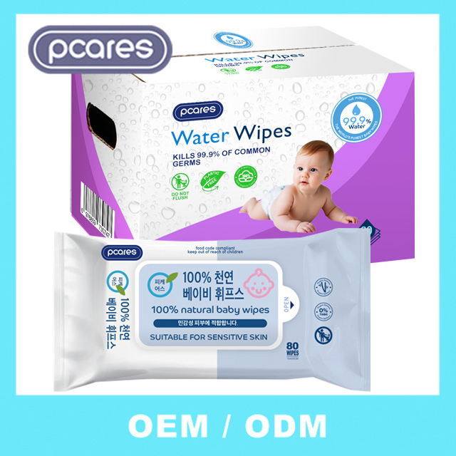 Packaging Water Wipes Baby Non-Alcohol Custom Wipes Natural Baby Wipes Sensitive