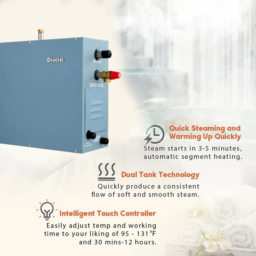 Парогенератор электрический 4.5 кВт для сауны и ванной