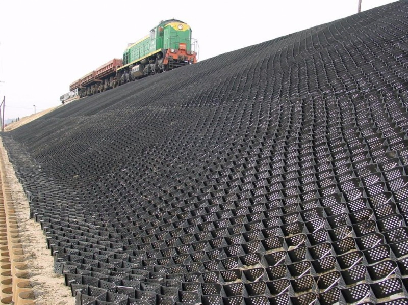 HDPE Smooth/Textured Perforated Geocell with CE Certificate Gravel Grids Paver Manufacturer