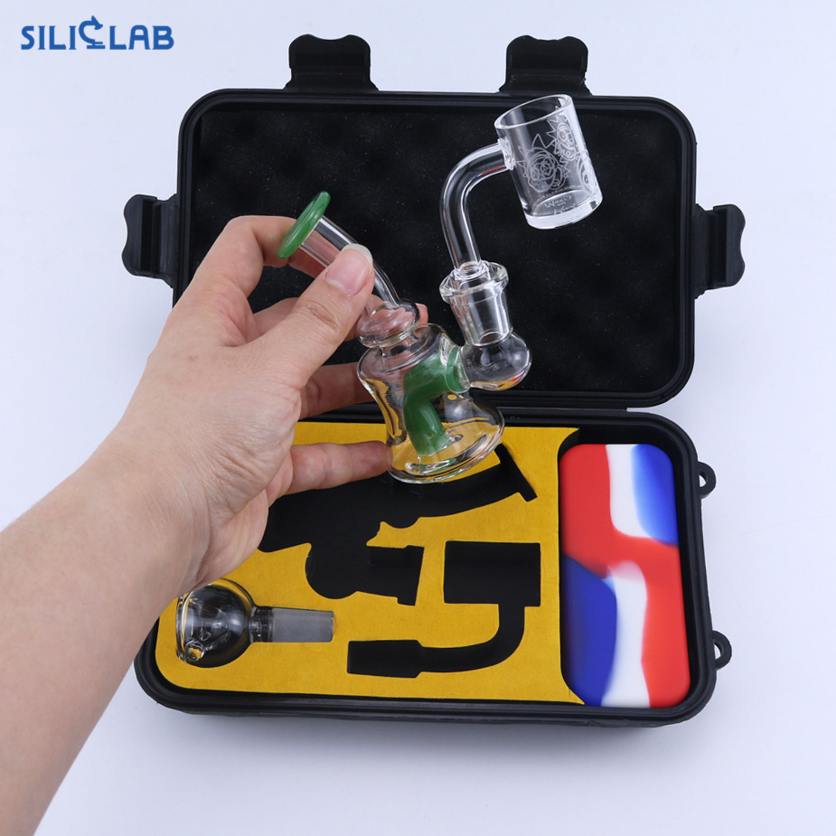 Smoking Wholesale Supplies Glass Water Pipe Gift DAB Rig Smoking Pipe Smoke Kit