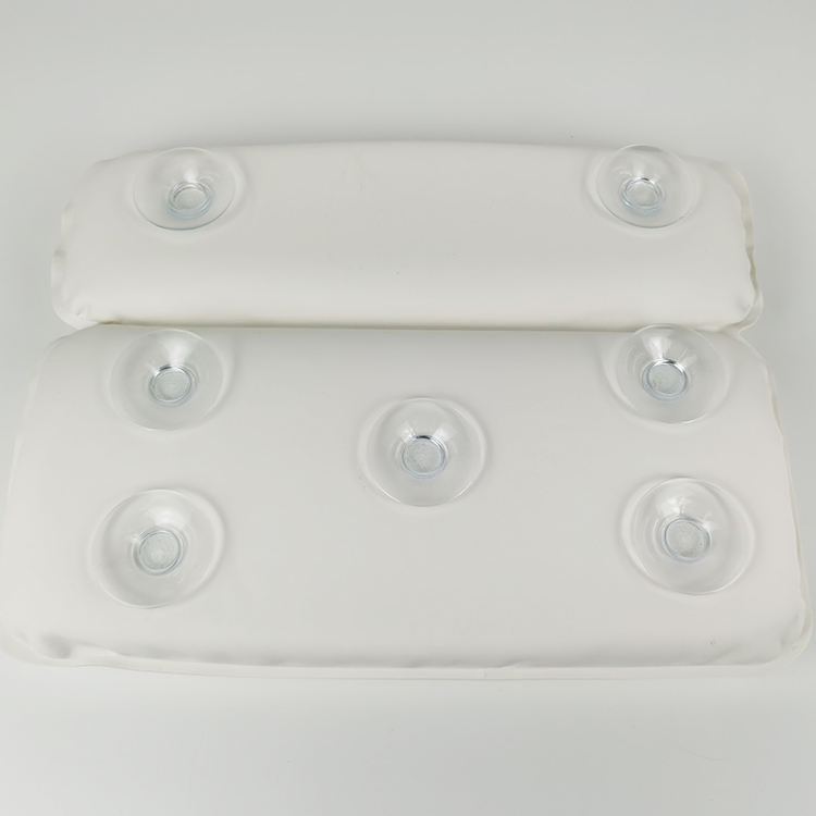 3D Bath Pillow Bath Pillow with Suction Cups Neck Pillow Bathtub