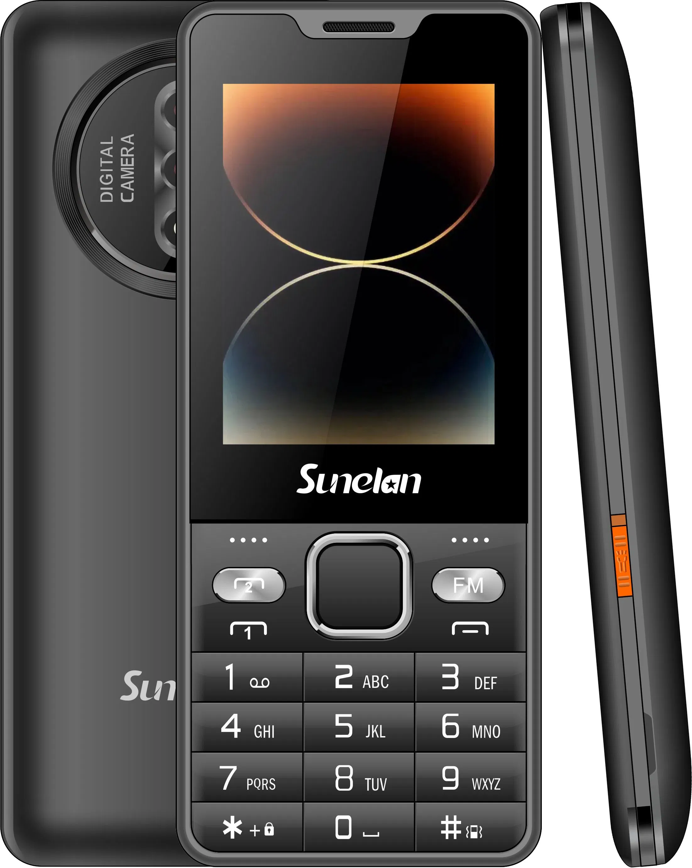 Кнопочный телефон Sunelan Miracle 50 с двумя SIM и мощным аккумулятором