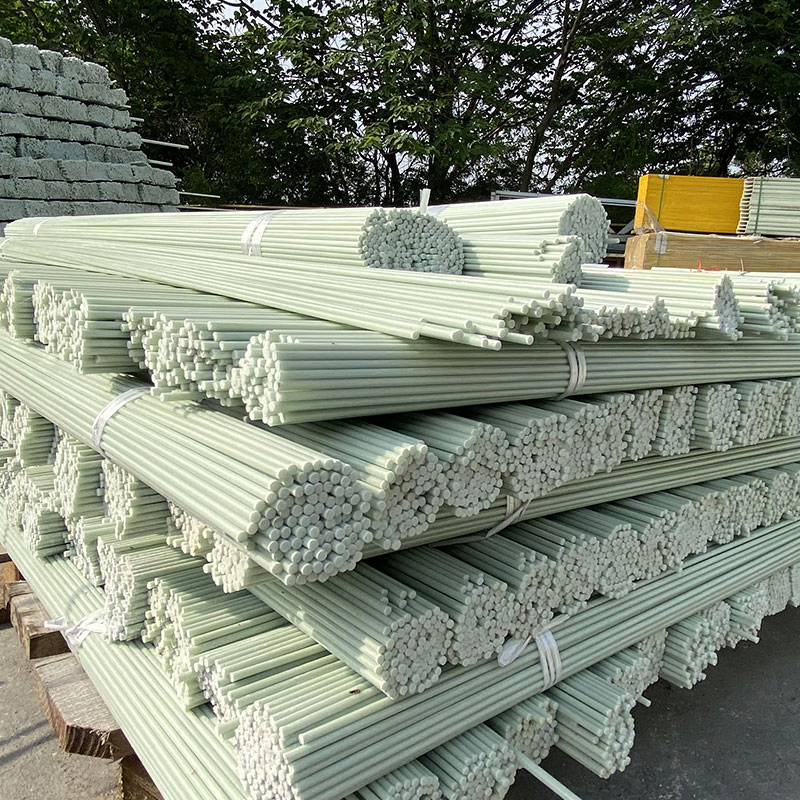 Pultruded Fiberglass Rods Automotive Composite Manufacturing Structural Industrial Engineering Supply