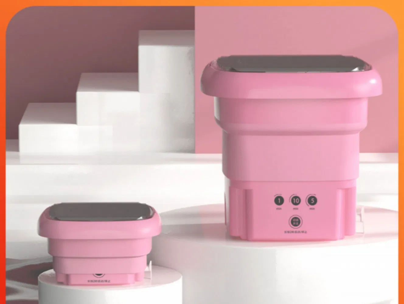 Hot Selling New Model Features Dormitory Students Foldable Portable Mini Washing Machines