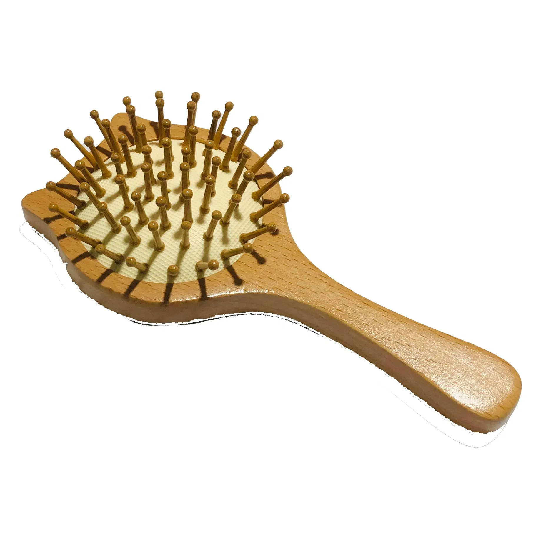 Gouallty High End 100% Natural Air Cushion Hairbrush Message Wood Hair Comb