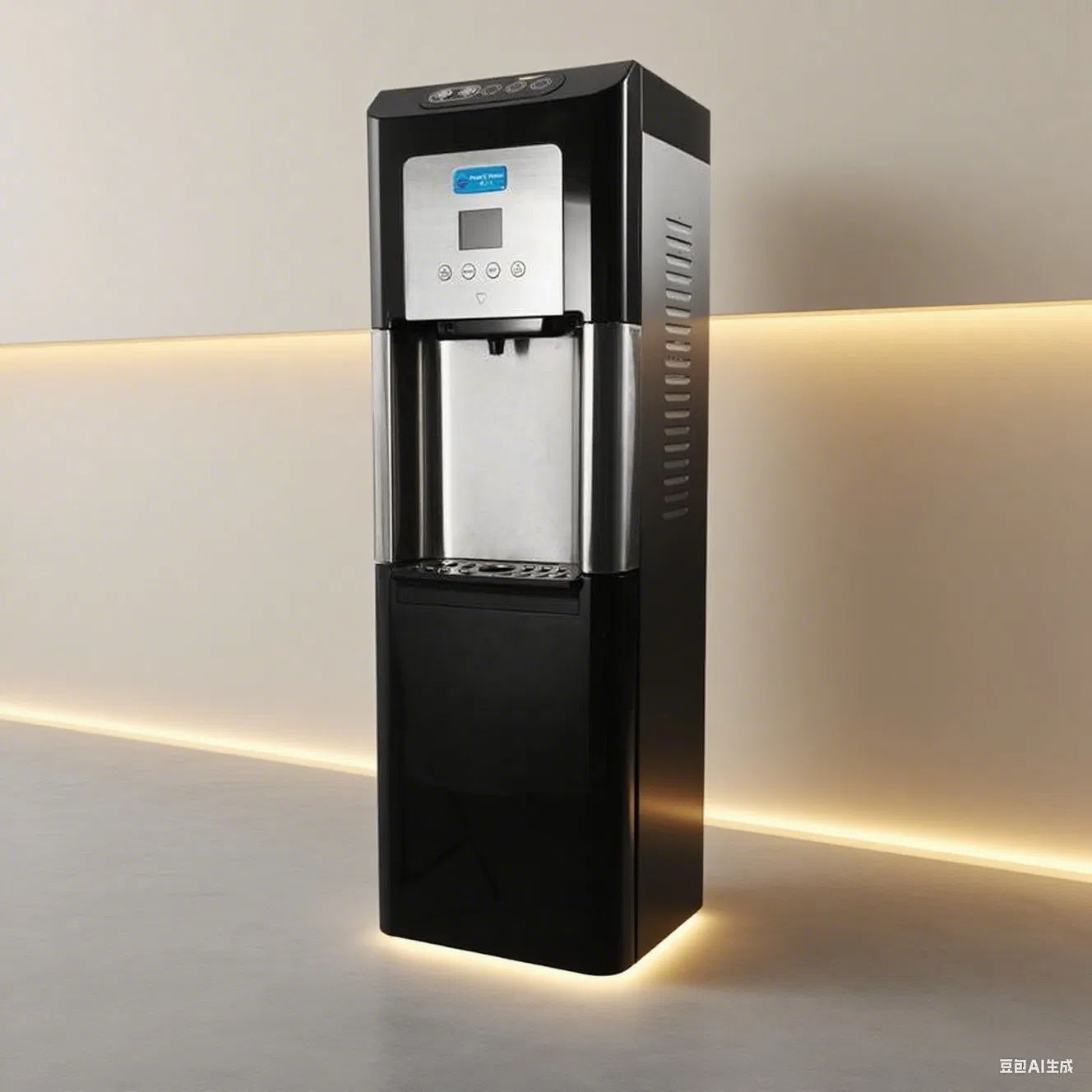 Compressor Cooling Water Dispenser Purifier with CO2 Cylinder Sparkling Soda Maker Machine