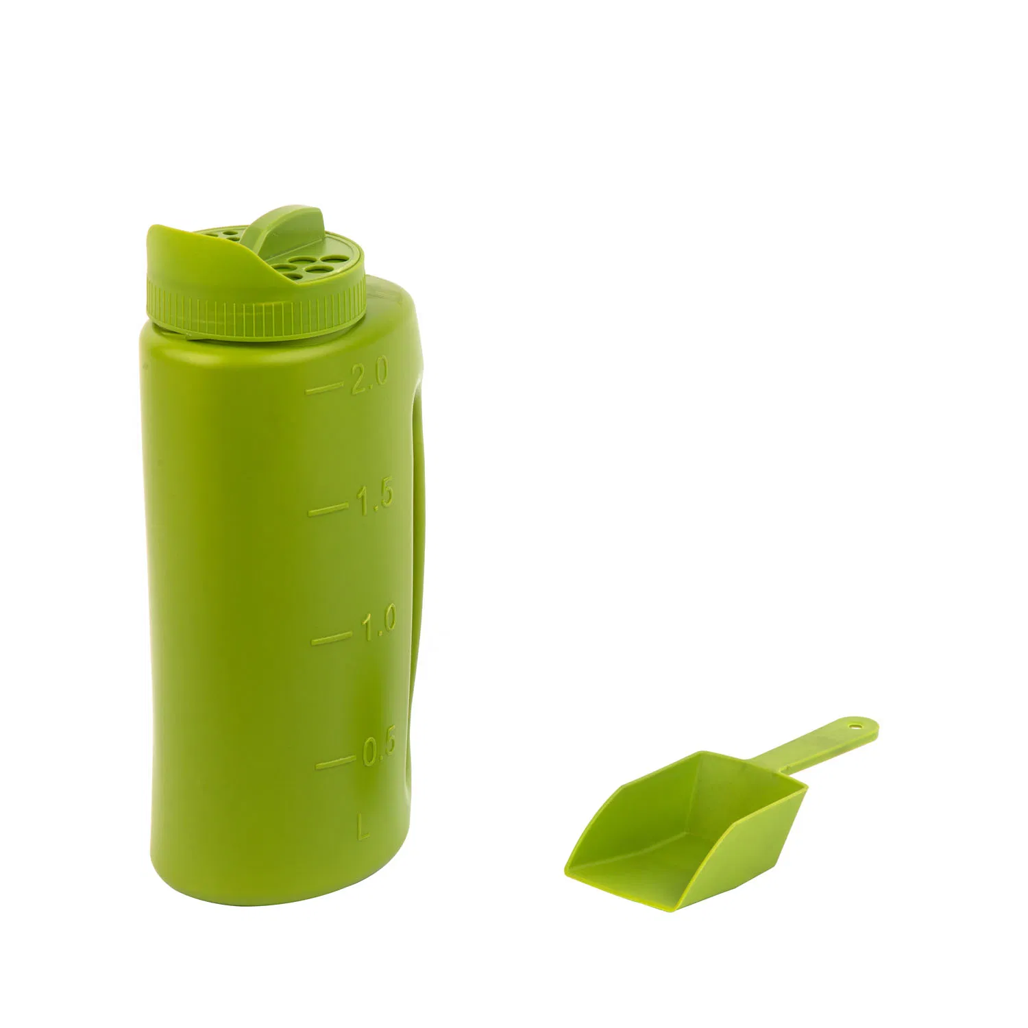 Hand-Held Indoor Outdoor Shaker Bottle Rock Salt Spreader Container
