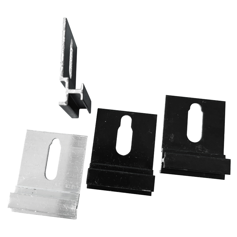 Aluminium Thin Sheet Clamp Ceramic Wall Hardware Ceramic Cladding Fixings