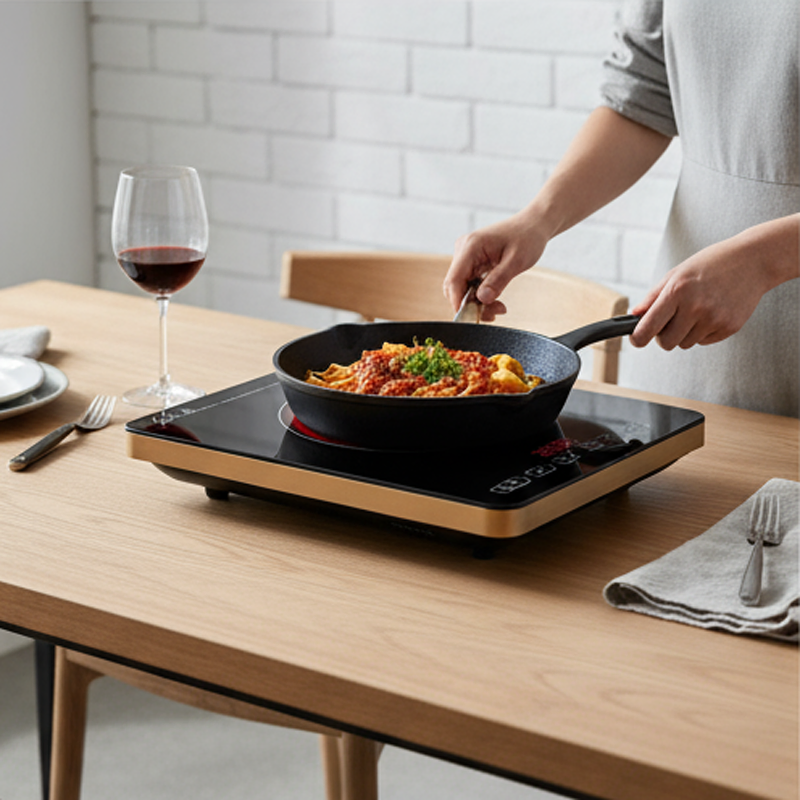 Versatile Smart Electric Cooker for Quick and Easy Meals Compact Infrared Cooker