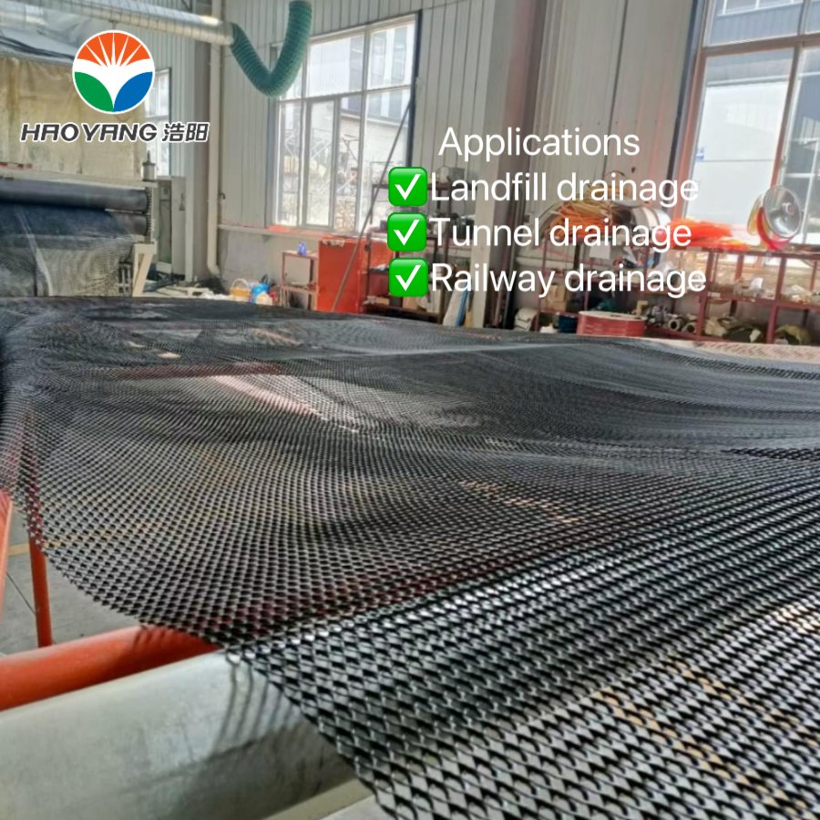 HDPE 6m Width Composite Geonet for Railway Drainage
