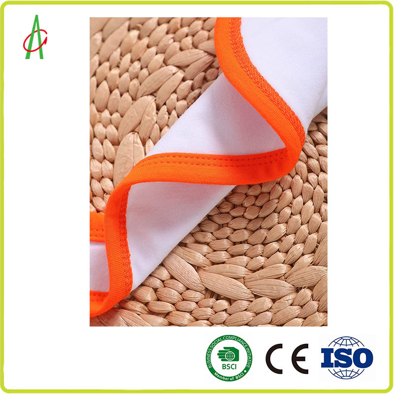 High Hydroscopic Property fashion Halloween Soft Cotton Newborn Baby Bibs