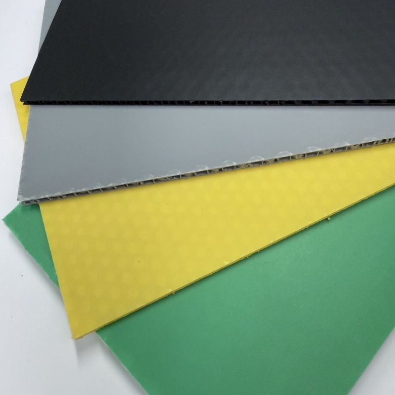 High Rigidity and Durability PP Honeycomb Panels Long-Lasting Applications Honeycomb Sandwich Panel Structural Strength Plastic Honeycomb Panel