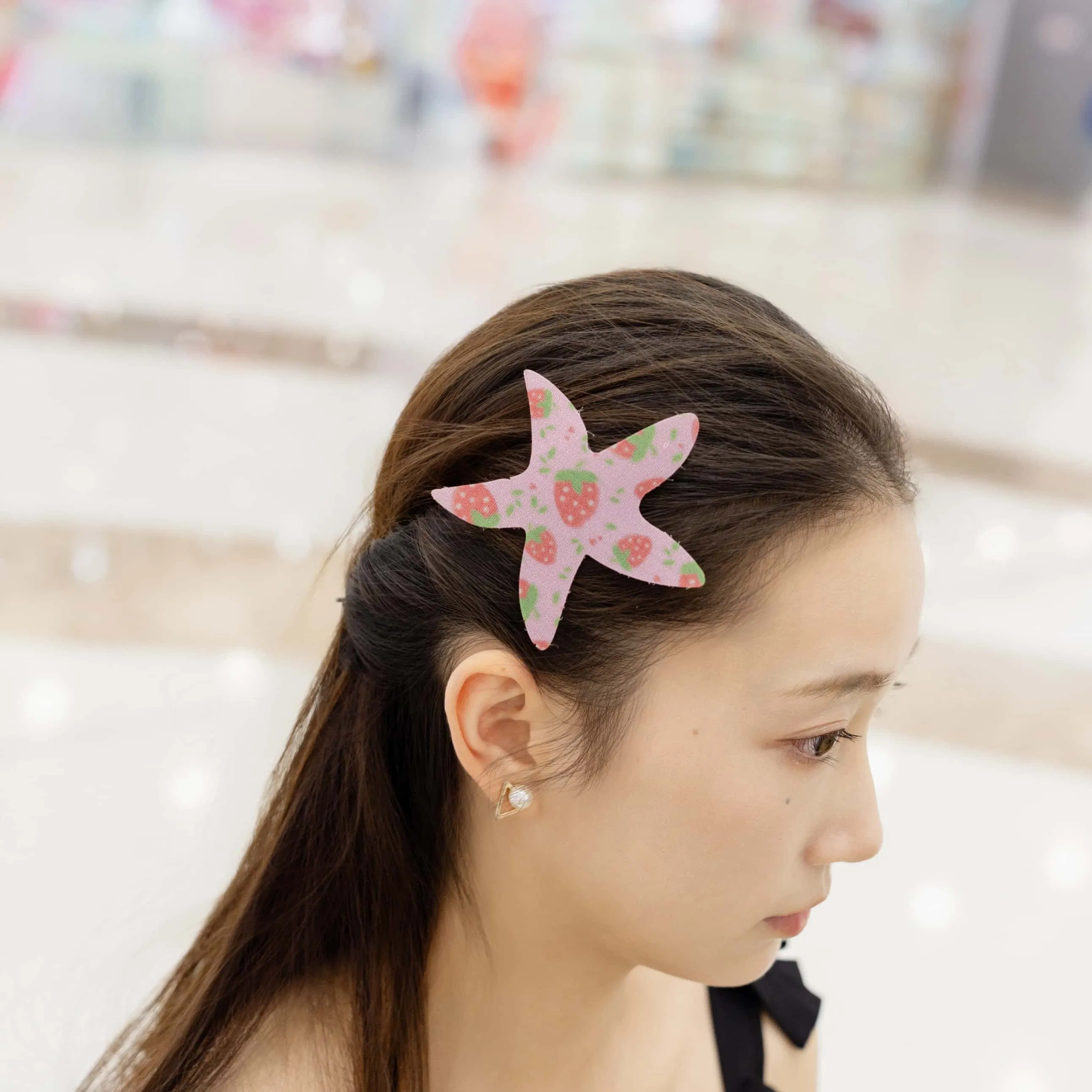 Metallic Animal Hair Stickers Hair Accessories for Teens Fashion Styling
