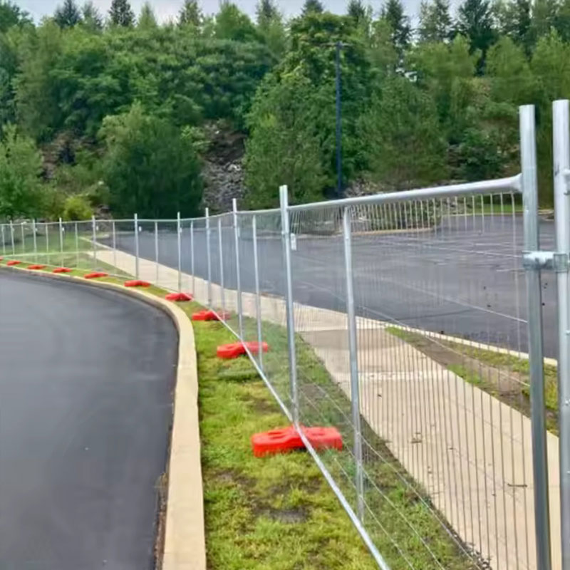 Galvanized Welded Metal Portable Temporary Fence for Construction Cheap Metal Mobile Event Construction Fence Australia Standard Building Removable Temporary Fe