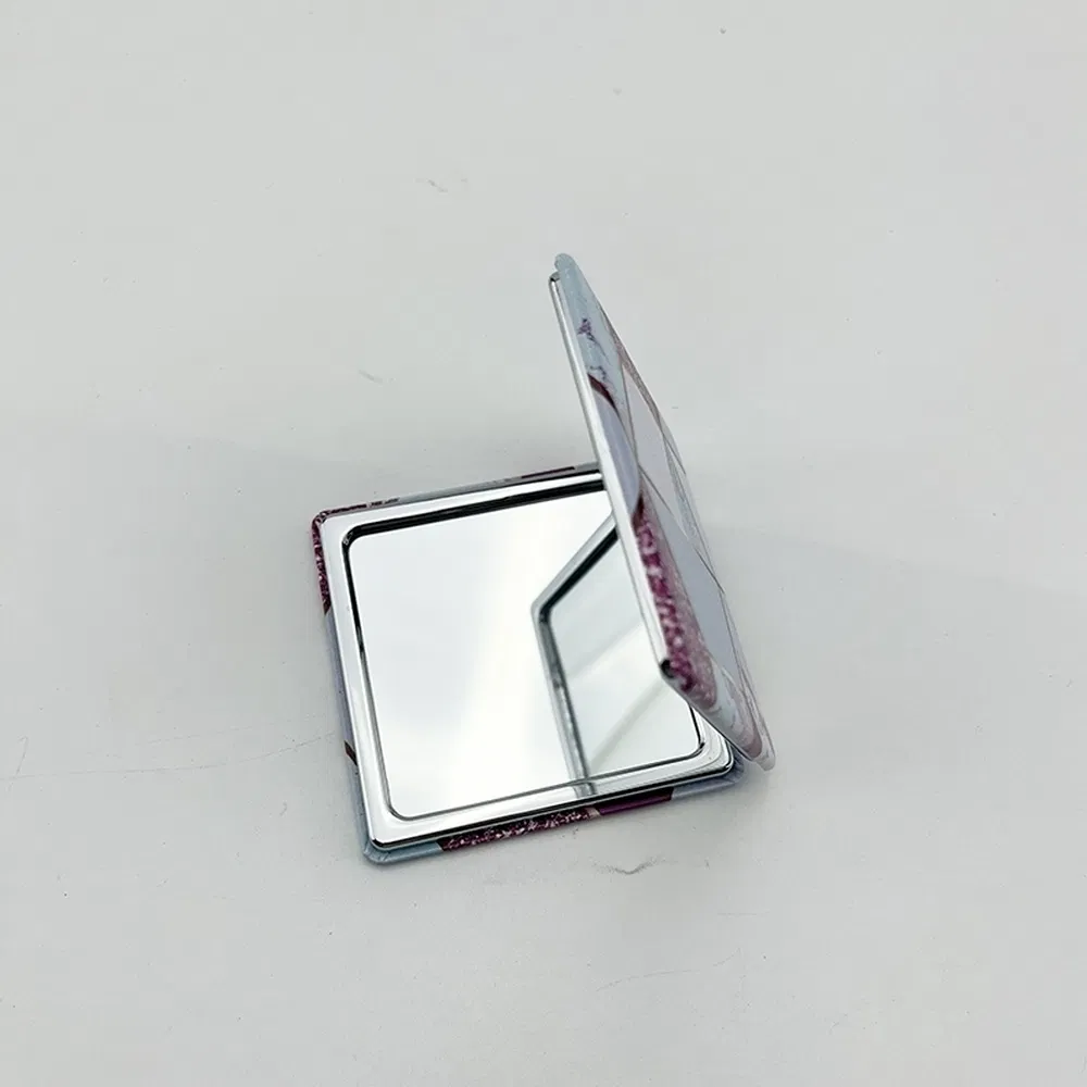 OEM ODM Customizable Anti-Fog Feature Strong Coating Portable Compact Glass Mirror