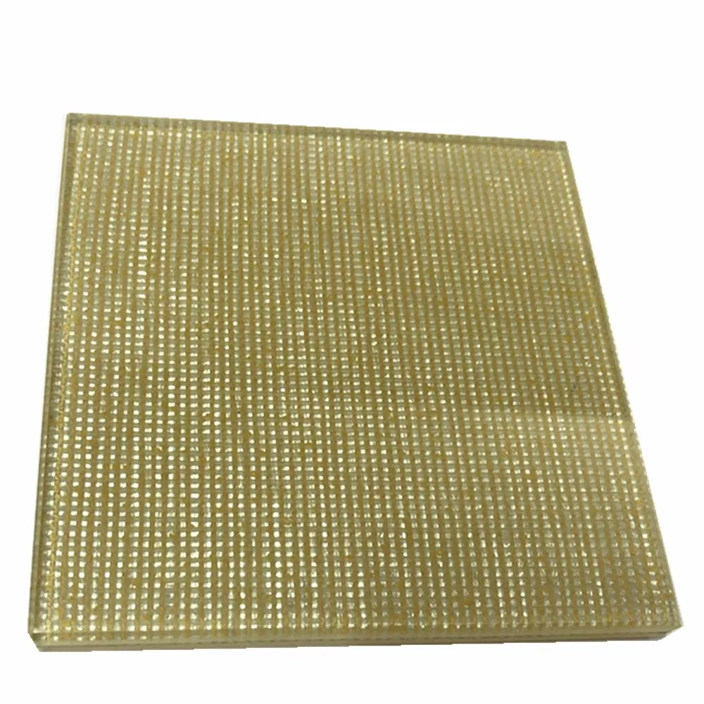 8mm, 10mm Clear Laminated Glass Wire Glass Tempered Laminated Glass