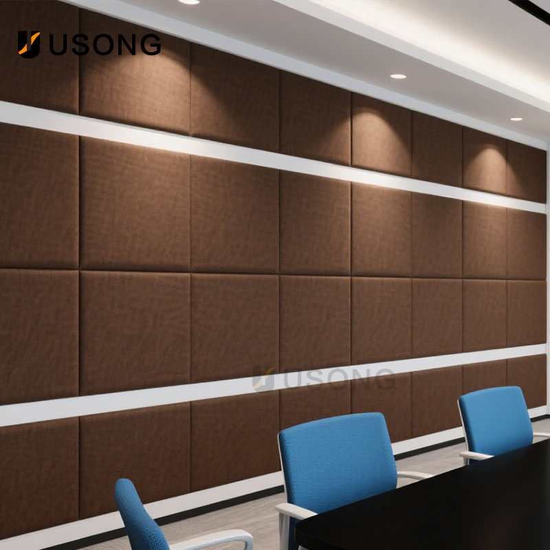 Tailored Acoustic Fabric Panels Featuring Custom Coffee Wall Designs