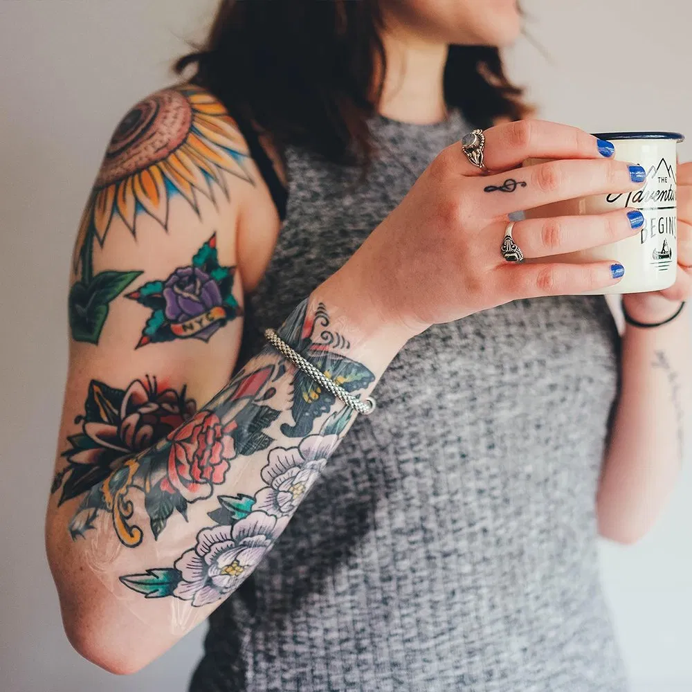 Logo Custom 6" Black Sun Protection Tattoo Care Film Tattoos Wound Healing Wrap