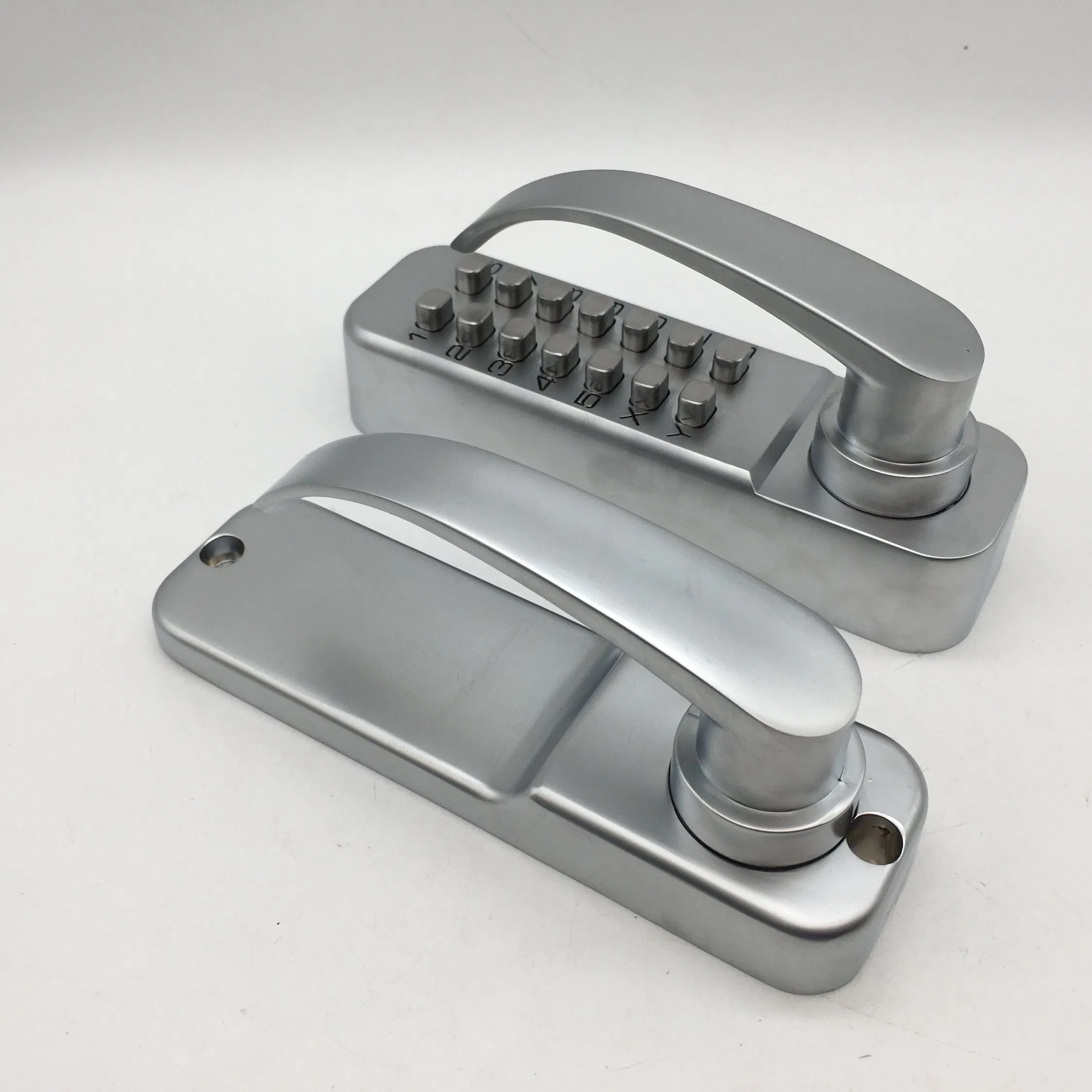 Fireproof and Waterproof No Power Supply No Key Required Security Code Keyless Mechanical Double-Sided Password Combination Door Lock