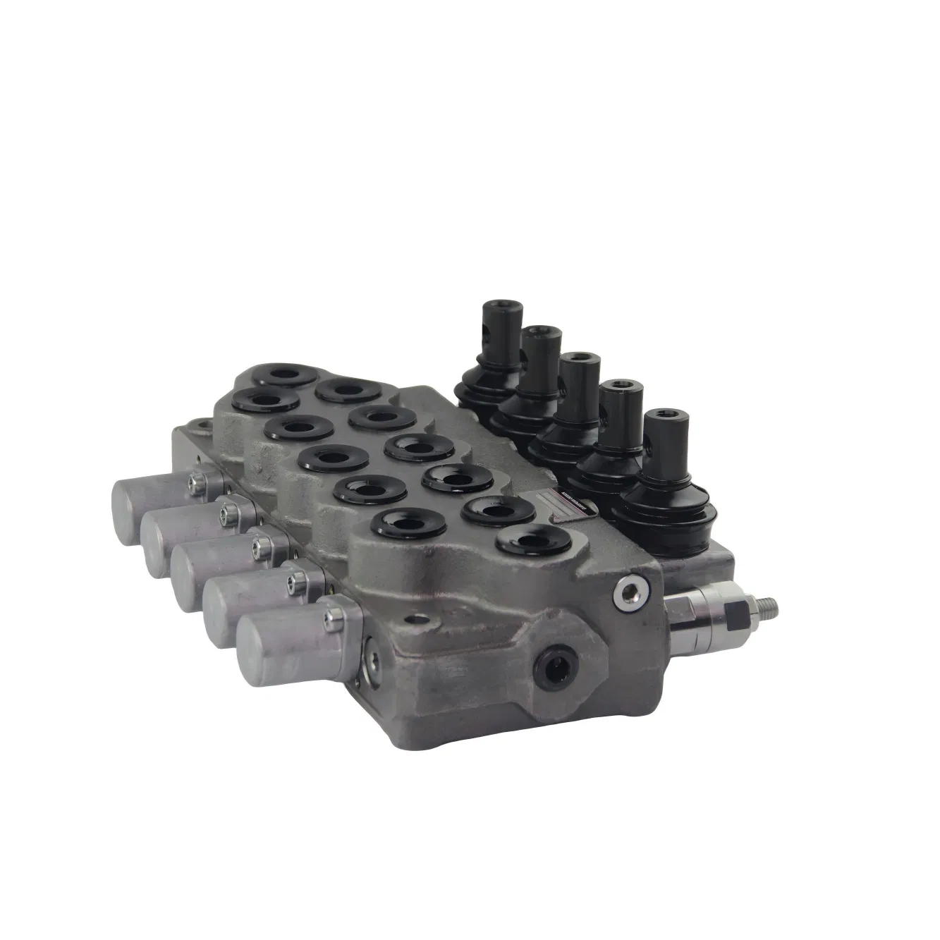 Гидравлический распределитель 5-рычажный, 45 л/мин, с пневмобоксом