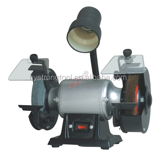 China 200W Bench Grinder 6" 150mm Twin Grinding Stone Machine for Home or Workshop Hy3212f