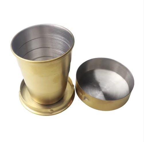 Portable Leakproof Durable Dishwasher Safe Smooth Touch Fine Foldable Cup