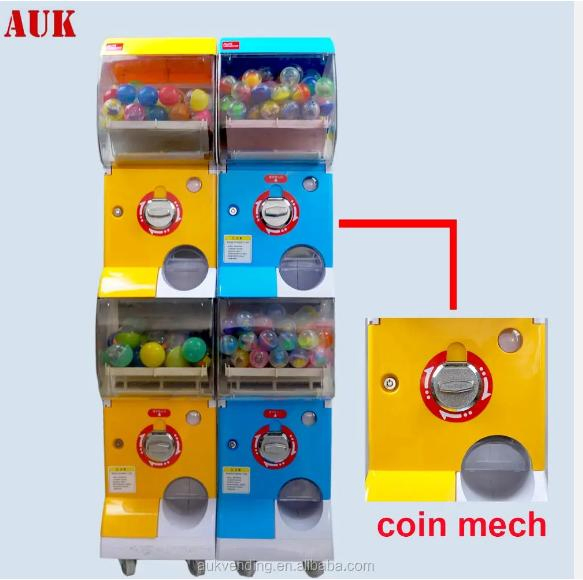 Ak144 Capsule Toys Balls Vending Machine Colorful and Fully Mechanical Auk Vending