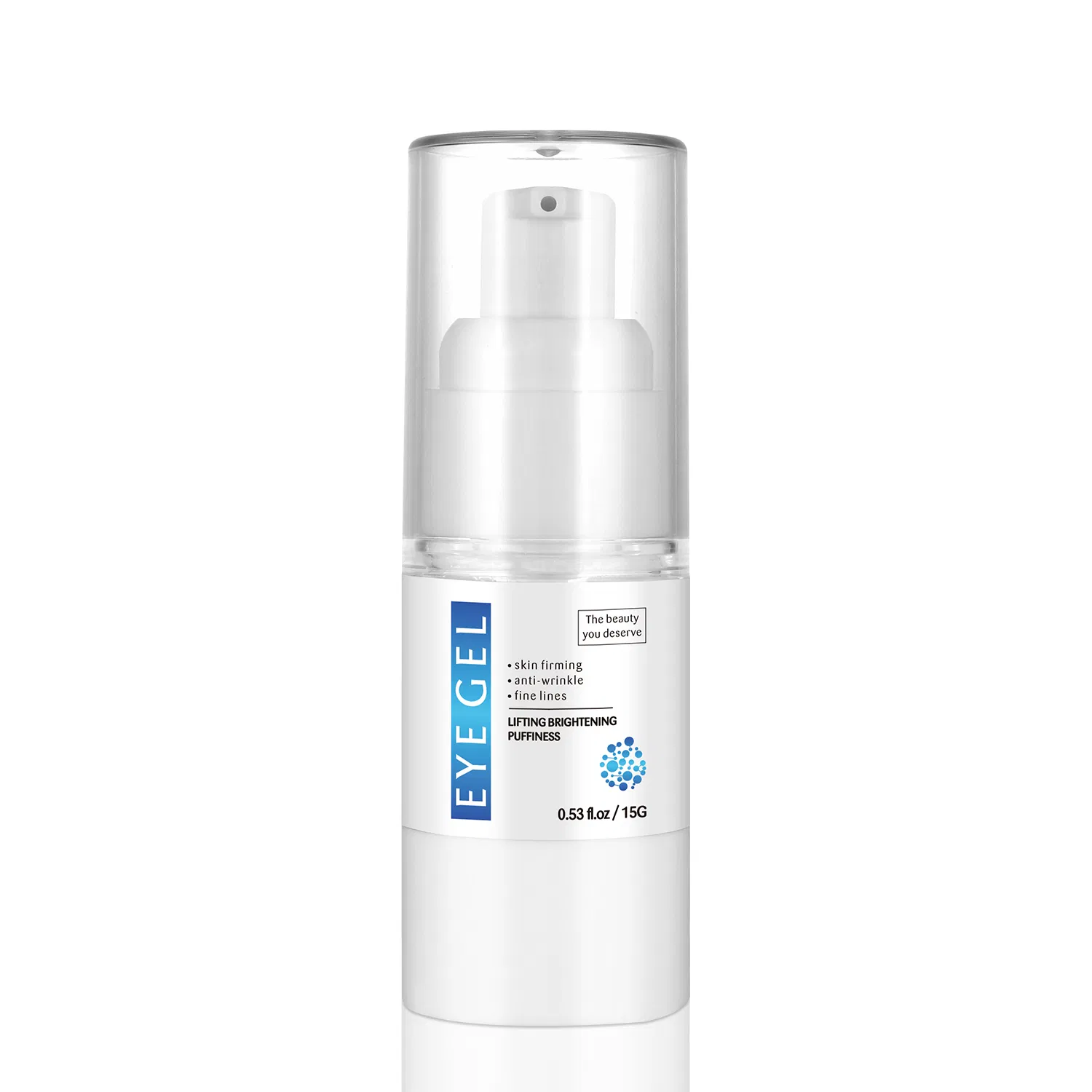 Private Label Hyaluronic Acid Collagen Dark Circles Puffiness Smooth Fine Lines Under Eye Cream Gel