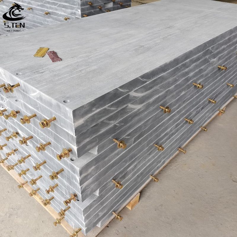 Wholesale Price 12ft Snooker Natural Stone Snooker Billiard Table Slate