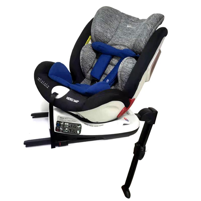 Best Quality Rotational 0 - 12 Years 0 - 36 Kg Car Baby Safety Seat Support Both Forward and Rearward Facing Installed
