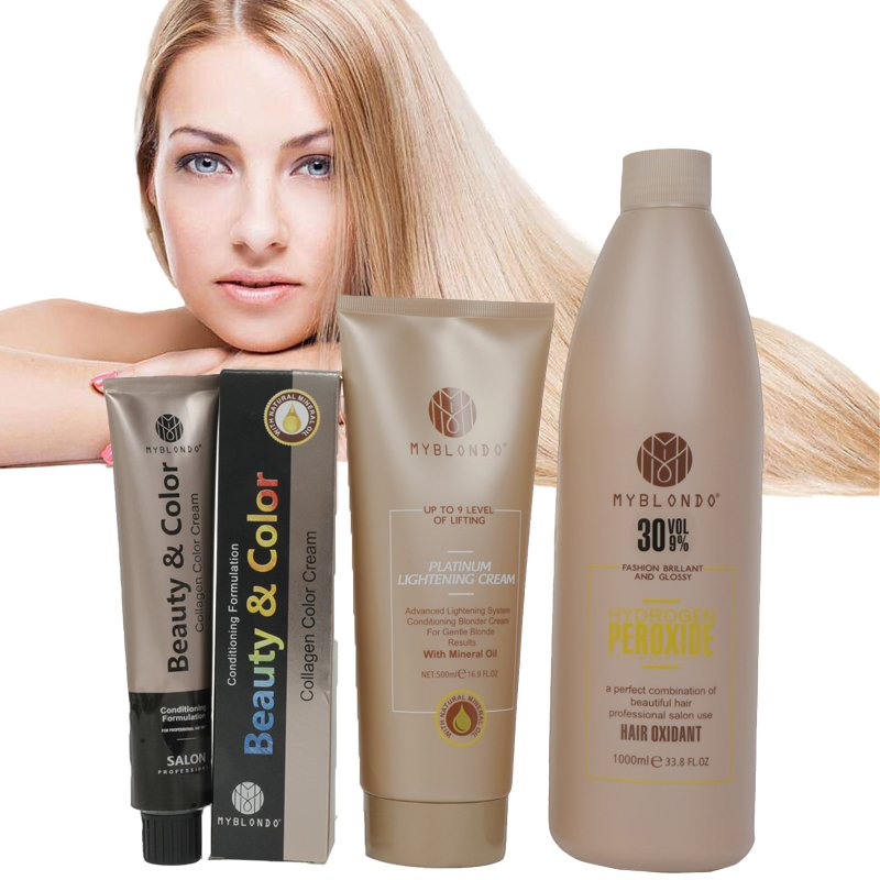 Bleach Cream for Blonde Hair Korea Italy Professional Salon Hair Product Supplier Wholesale Dye Bleach