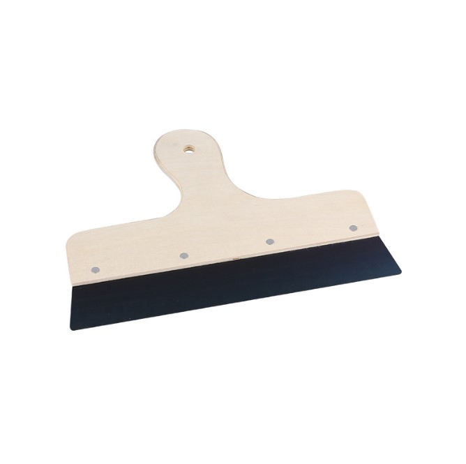 Шпатель с деревянной ручкой для шпаклевки и выравнивания стен