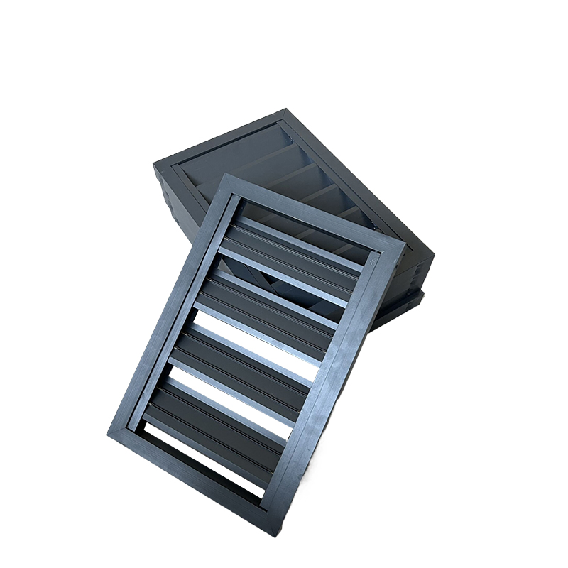 Aluminum Louver and Air Vent Louver for Equipment Room Ventilation and Building Facade Installation