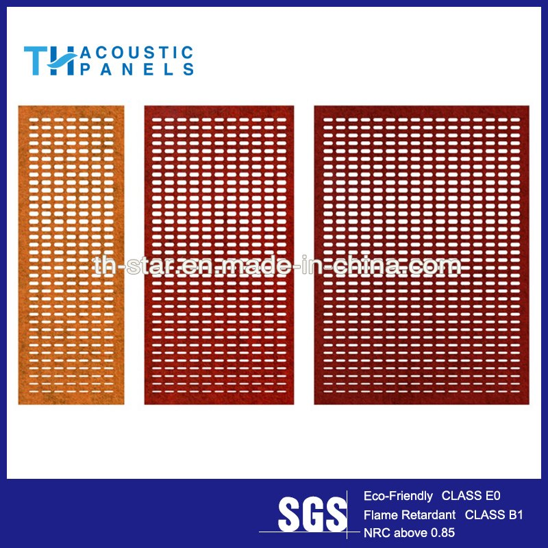 High Quality 9mm12mm20mm CNC Cut Decoration Acoustic Screen Panel for Office Space Barrier