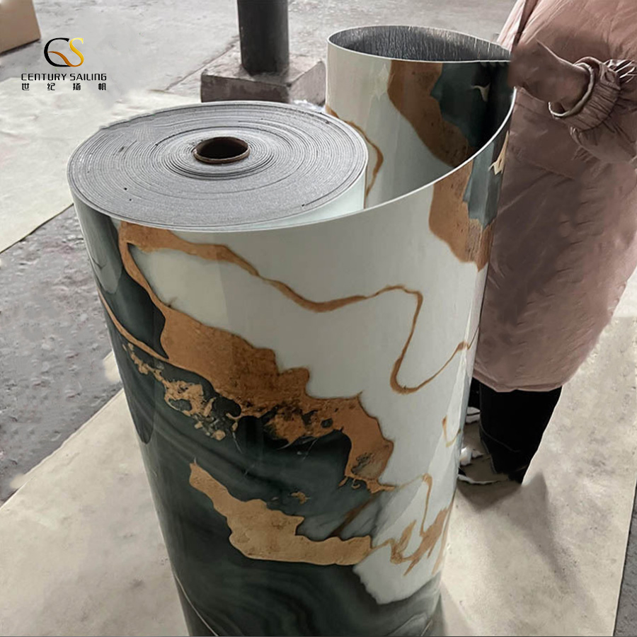 No Odor Customized Pet Material Modern Marble Wall Stickers