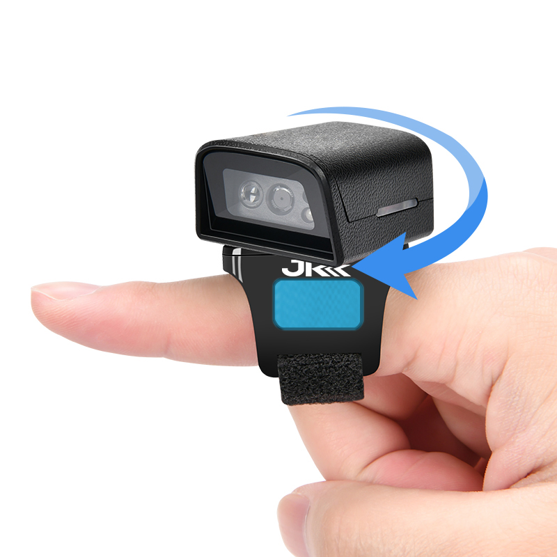 Wearable Bluetooth Barcode Scanner - 1d/2D Ring Reader for Industrial Use