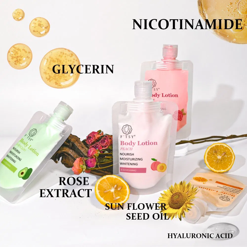 Portable Travel Body Emulsion Packaging Bag Body Lotion