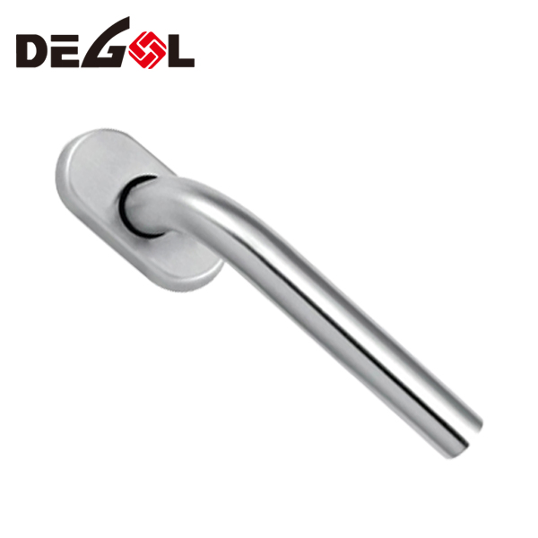 Supply All Kinds Fire Rate Window Handle Stainless Steel Interior Satin Finish