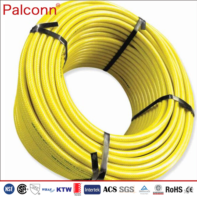 OEM Yellow Color 25*2.5mm PE-Al-PE Aluminium Composite Gas Pipe