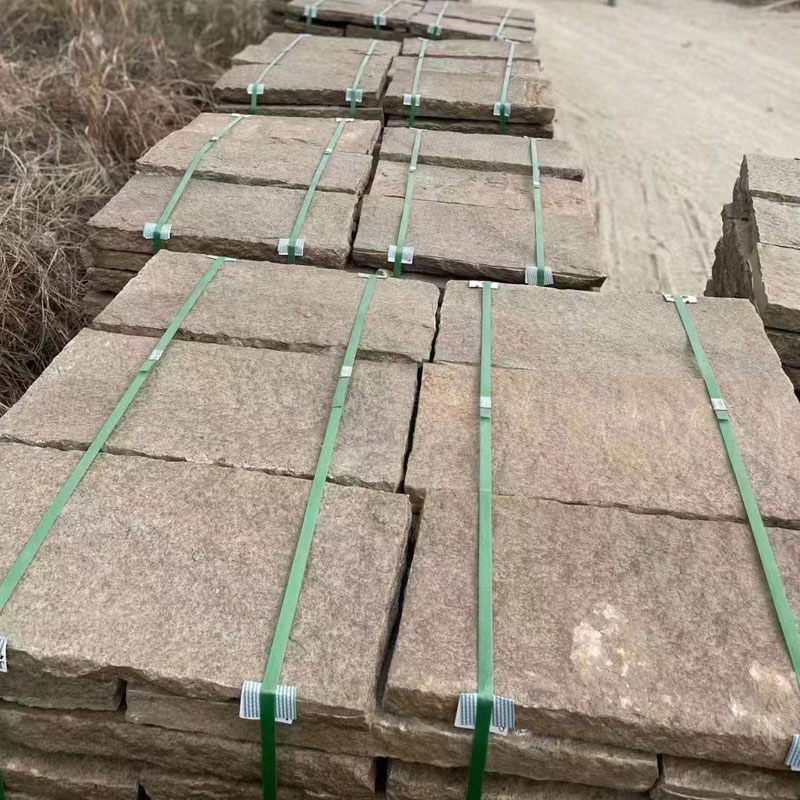 Natural Stone Yellow Rusty G682 Granite Stone Tile for Outdoor Decoration