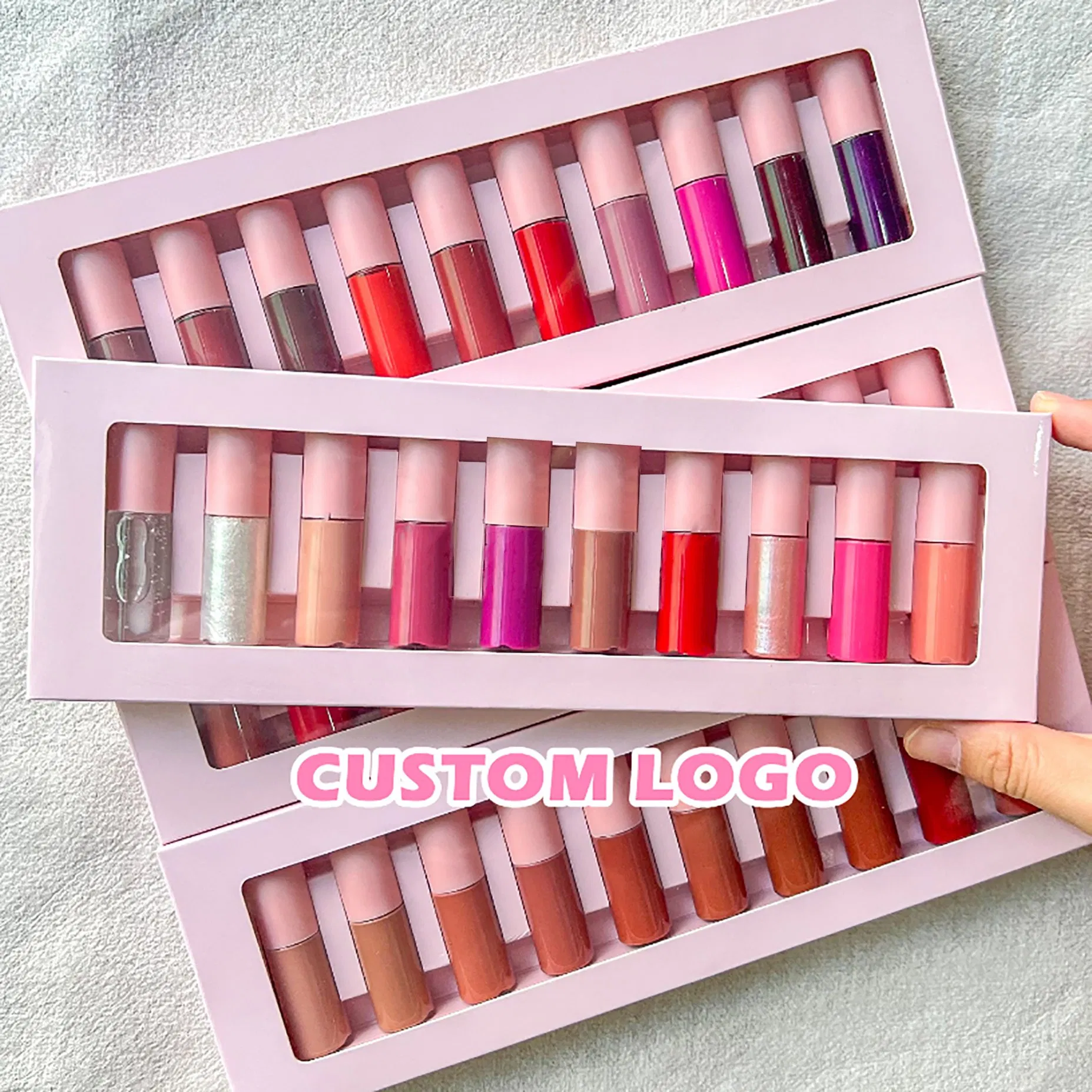 Wholesale Mini Multiple Colors Available Waterproof Lipstick Long Lasting Vegan and Cruelty-Free Private Label Lipstick Set