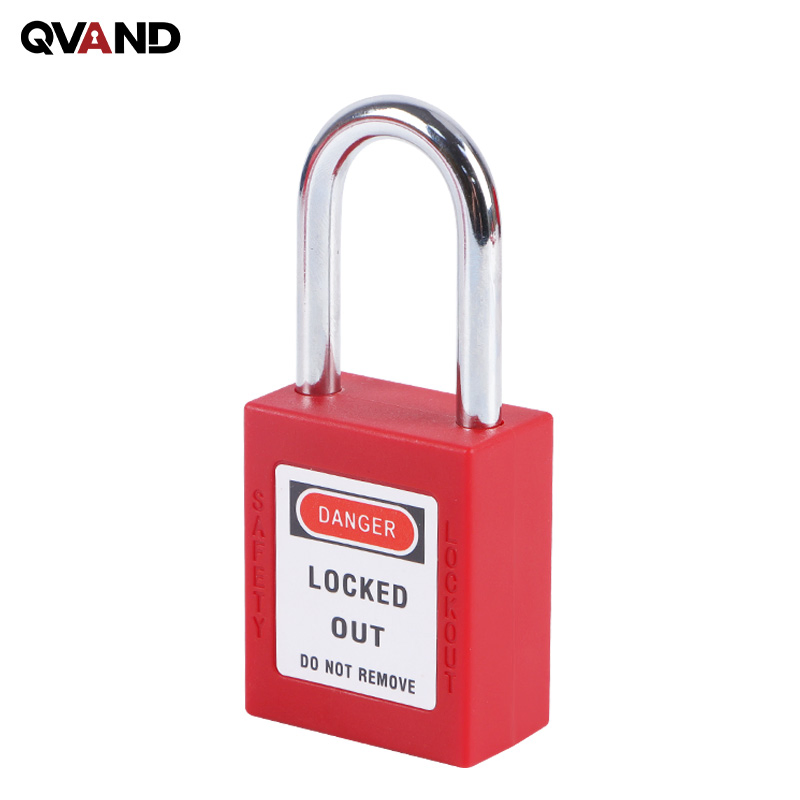 38mm Loto Padlock Osha Compliant Nylon Body Stainless Steel Padlock