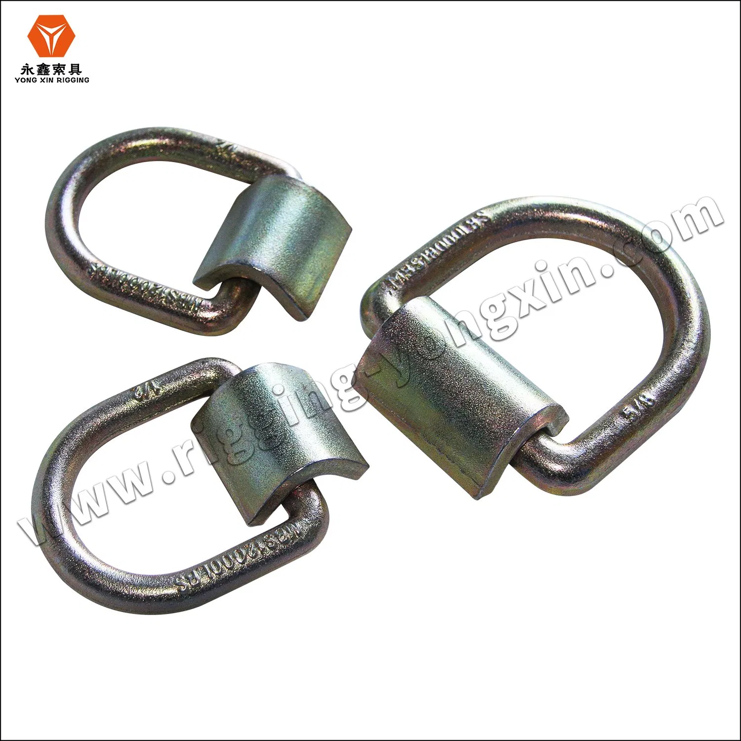 Manufactory Direct Supply High Quality D Type Link Ring for Chain Accessory|Us Type D Ring|Forged Lifting and Sling Lashing D Ring|Sling Chain Part D Ring