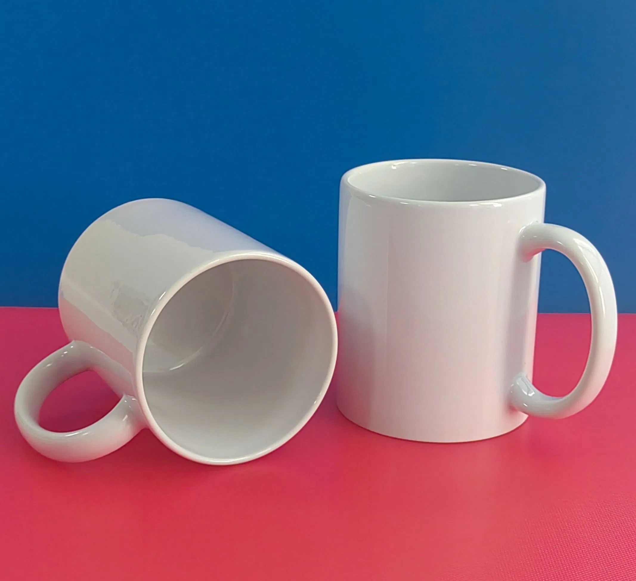 Керамическая кружка 11 унций для сублимации, белая