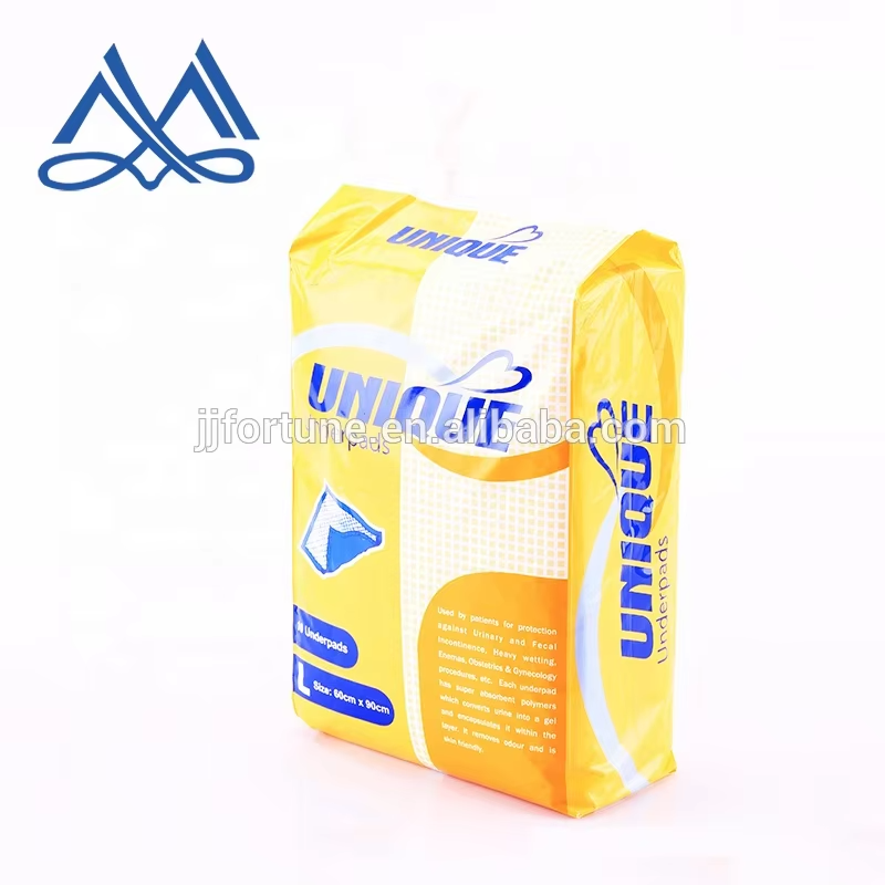 Premium Disposable Bed Pads with Soft Cotton Surface for Hospitals
